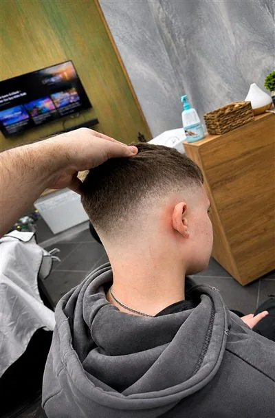Tunsoare fade realizata la DenisTheBarber