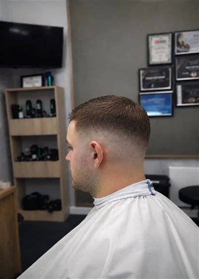 Tunsoare fade natural realizata la DenisTheBarber